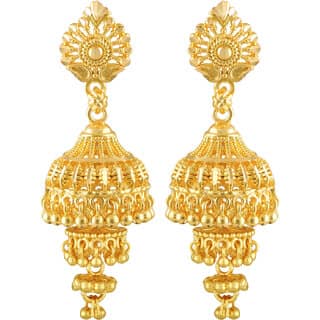 Vivastri Elegant Twinkling Beautiful jhumki Earring for Women and Girls [VIVA2722ERG] view 2