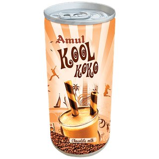 Amul Kool Koko - Chocolate Milk, 200 Ml Can
