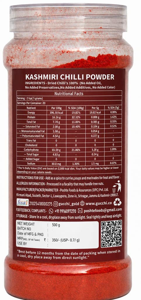 Gucchi Kashmiri Chilli Powder view 2