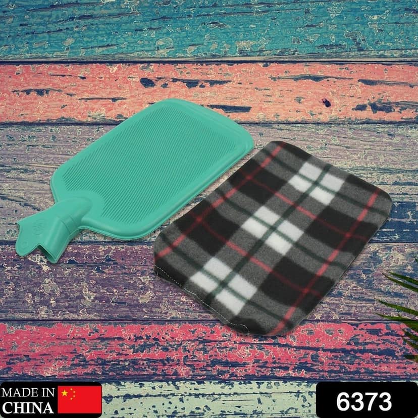 Hot Water Bag With Cover For Pain Relief, Neck, Shoulder Pain and Hand, Feet Warmer, Menstrual Cramps, Hot and Cold Therapy Leak Proof Pad (1 Pc) view 3