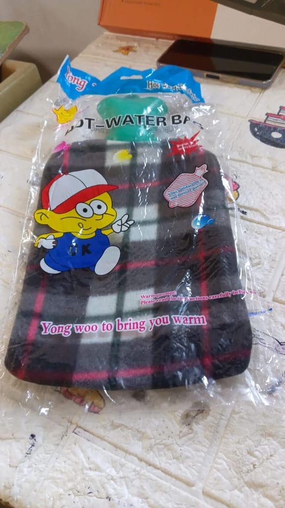 Hot Water Bag With Cover For Pain Relief, Neck, Shoulder Pain and Hand, Feet Warmer, Menstrual Cramps, Hot and Cold Therapy Leak Proof Pad (1 Pc) view 8