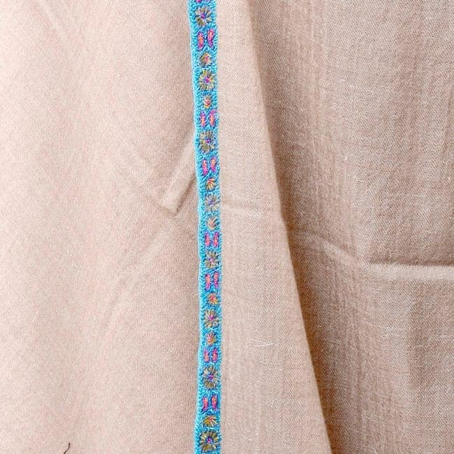 Handwoven Pashmina Stole\t1TTXGENCH12721_BROWN view 3