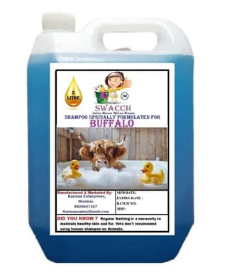 Swacch Shampoo Specially Formulated for Buffalo (5 Litre) Lavender