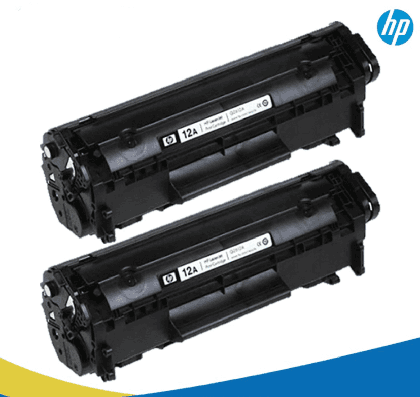 HP 2612A Black Toner Cartridge Dual Pack (Pack of 2) -Compatible with HP LaserJet 1010, 1020, 1022, M1005, M1319 Printers view 2