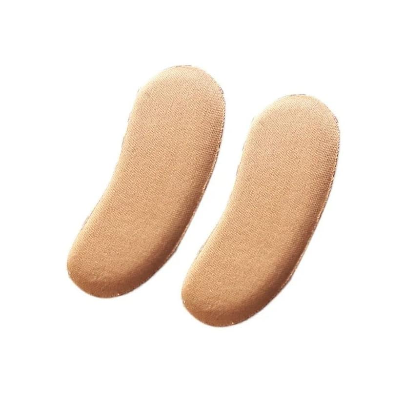 Fabric Sticky Shoe Back Heel Insoles Protector Liner Pads (1 Pair) view 5
