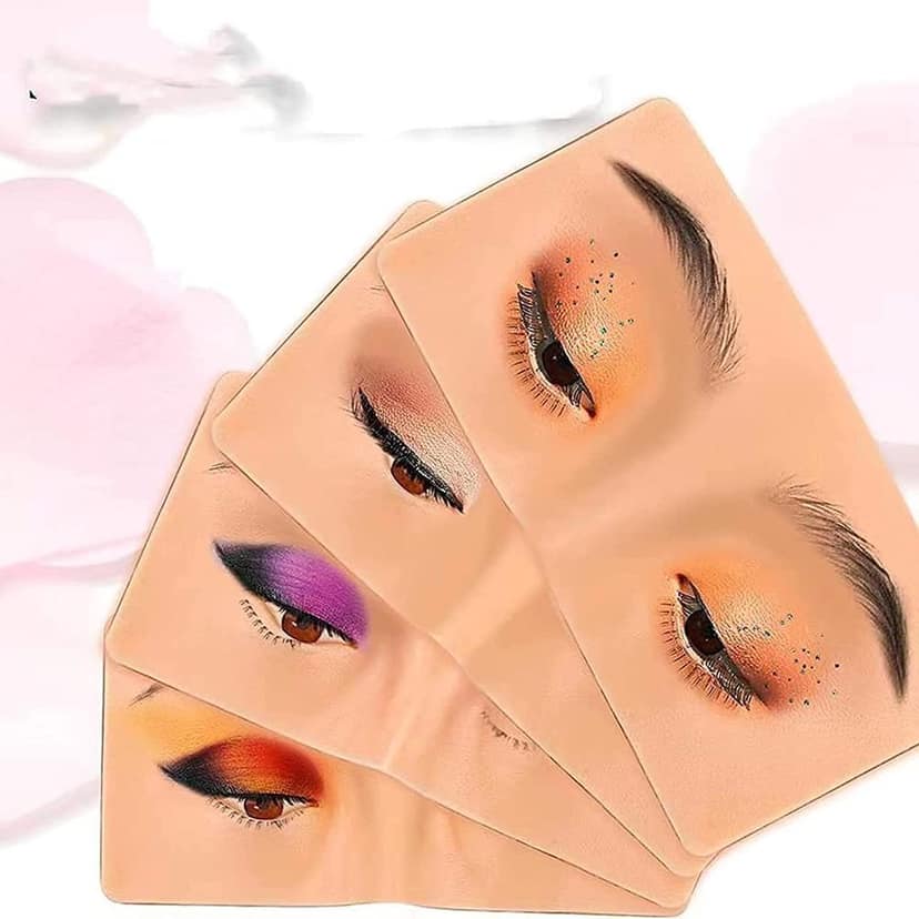 Elecsera The Perfect Aid to Practicing Makeup, Reusable 5D Face Eyes Makeup 3 g (Skin) view 4