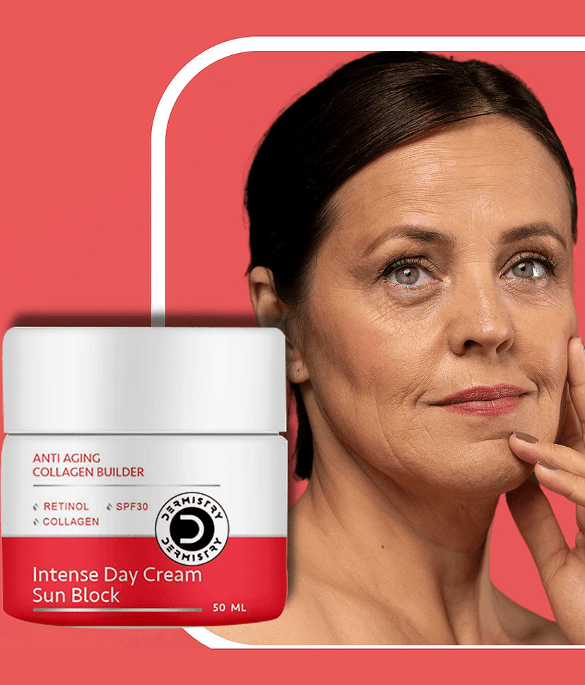 Dermistry Anti Aging Retinol Collagen SPF 30 Day Repair Cream Removes Fine Lines Wrinkles Puffiness Moisturizer Reverses Signs of Ageing Skin Repair Firming Brightening Lightening Transforming Use Capsule Face Wash Mask Pack Serum Facial Kit Crym Tabs-50m view 2