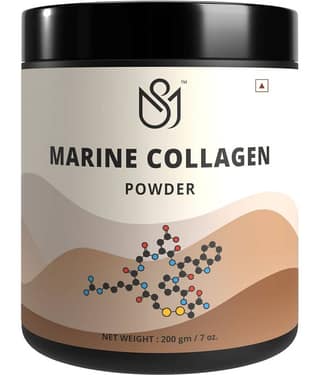 Marine Collagen Powder Supplement For Glowing Skin|Hair & Nails Anti-aging Beauty Collagen Protein Powder for Women & Men No Smell - Easy to Mix - No Added Sugar (Unflavored) 200 gm