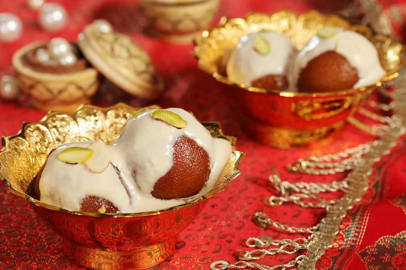 Gulab jamun rabdi!