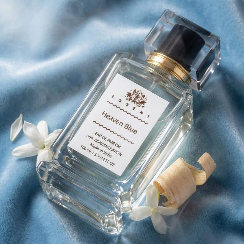 Essent Perfumes Heaven Blue Eau de Parfum (EDP) – Fresh Aquatic Long Lasting Perfume – Unisex Fragrance view 4