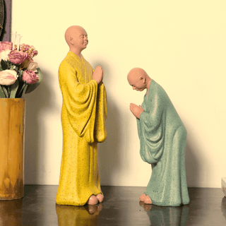 Surreal Monk of the World(set of -2)