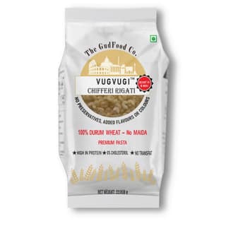 The GudFood Co VUGVUGI Durum Wheat Chifferi Rigati Pasta