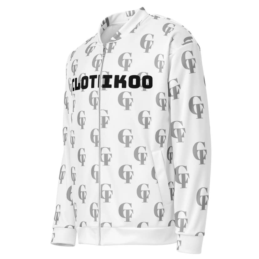 Clothikoo Brand Print in Unique Design Bomber Jacket view 3