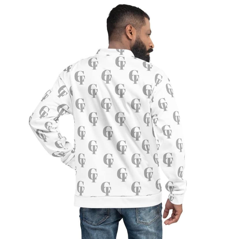 Clothikoo Brand Print in Unique Design Bomber Jacket view 5