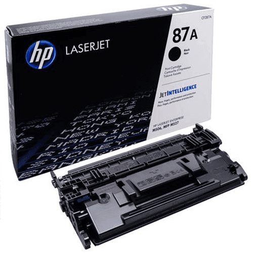 HP 87A CF287A Black Original LaserJet Toner Cartridge