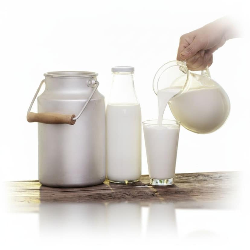 Farm Fresh Dairy Milk - 8 kg - One container of milk