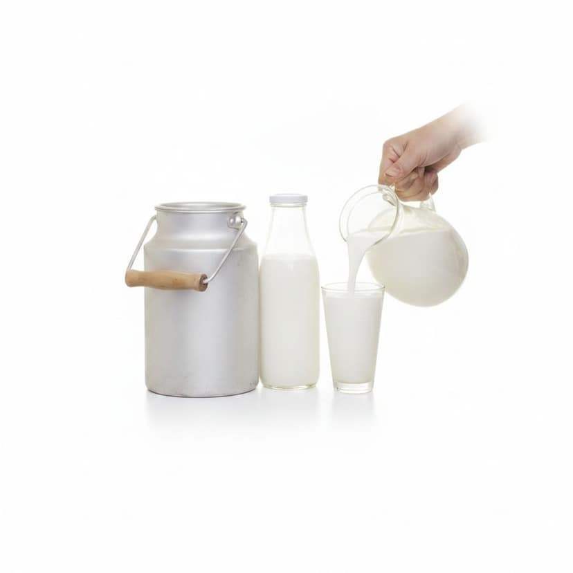 Farm Fresh Dairy Milk - 8 kg - One container of milk view 2