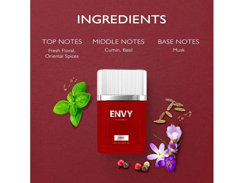 ENVY Fiery Perfume for Men - 50ml view 4