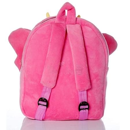 Butterfly Plush Backpack for Toddler Babies Kids 2 to 6 Years Boys and Girls (Pink) view 4