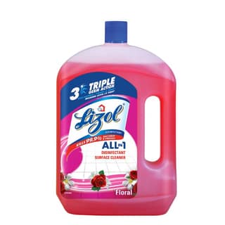 Lizol Disinfectant Surface & Floor Cleaner Liquid, Floral - 2 L