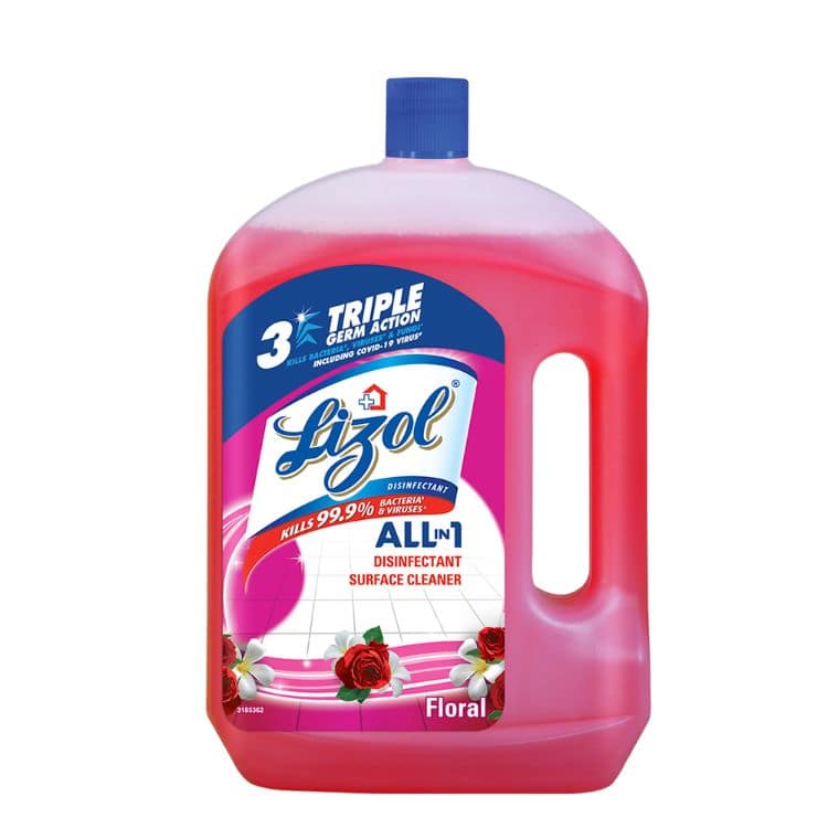 Lizol Disinfectant Surface & Floor Cleaner Liquid, Floral - 2 L