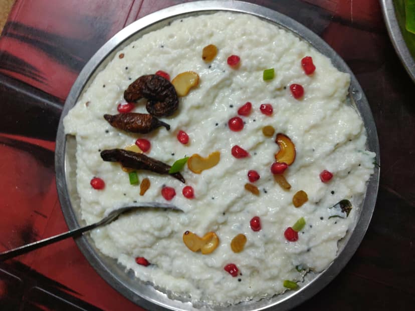 Curd Rice – South Indian Thayir Sadam / Daddojanam
