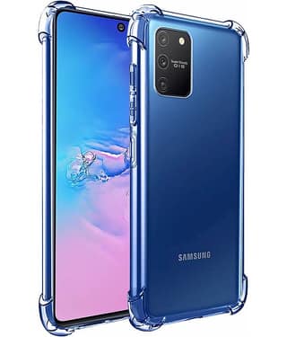 Spectacular Ace - Transparent Silicon Plain Cases Compatible For Samsung Galaxy S10 Lite ( Pack of 1 )