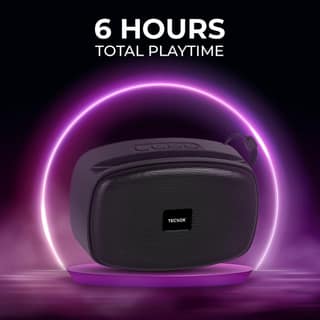 Get Tecsox Stone 351 Bluetooth Speaker with 6 Hour Paytime Get Tecsox Stone 351 Bluetooth Speaker with 6 Hour Paytime - Red