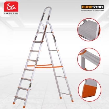 Eurostar DIY Platform Ladder (7 Steps + 1 Platform) view 2