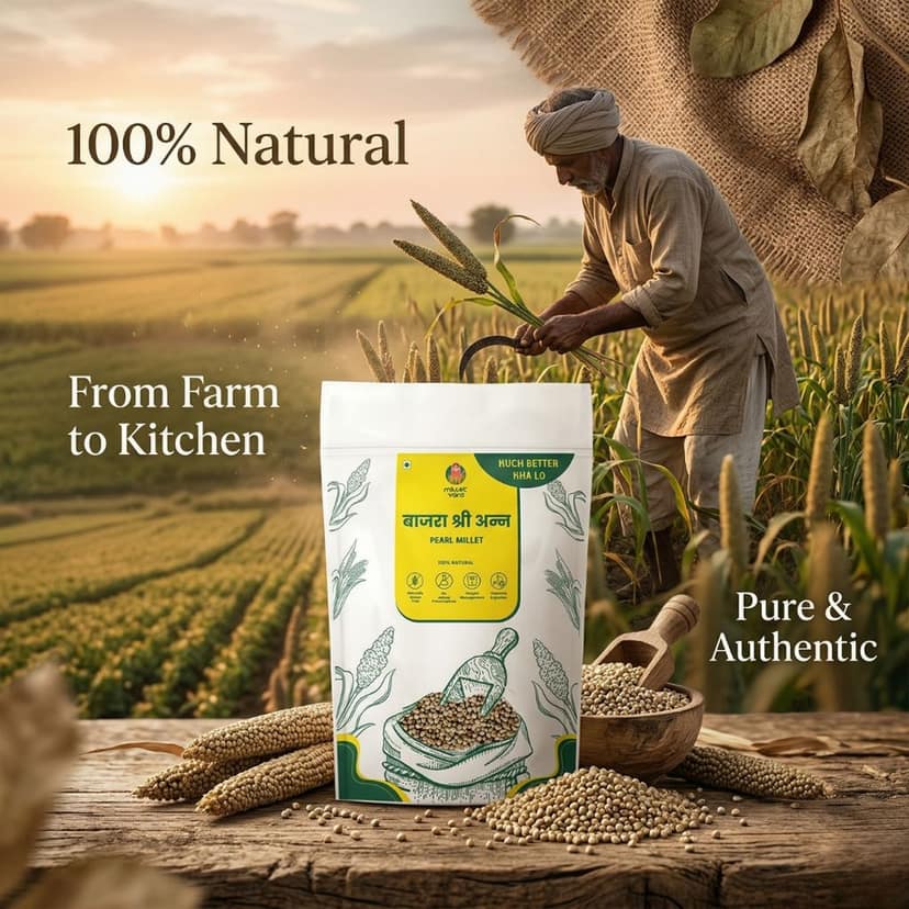 Millet Yard Bajra shreeanna 500 gram view 4