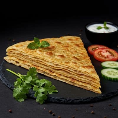 Triangle Plain Paratha