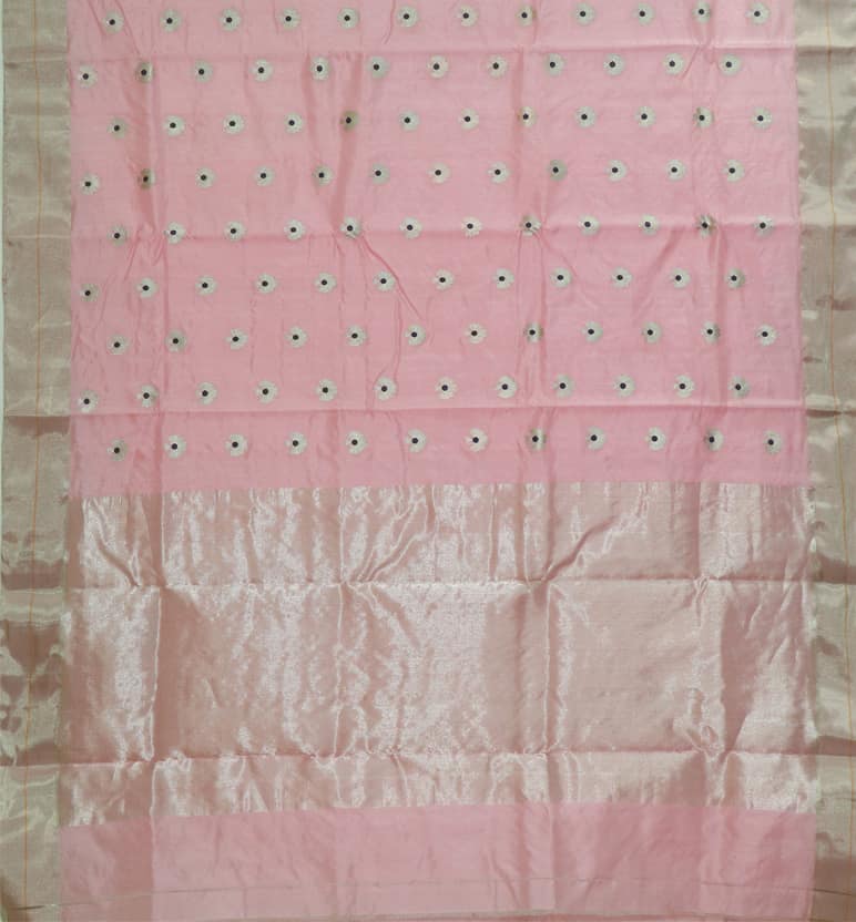 Handloom Chanderi Silk By Silk Saree view 2