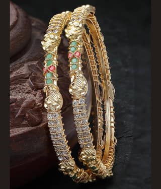 Sukkhi Multicolor Bangle Set ( Pack of 2 )