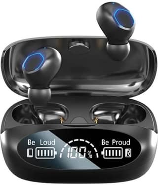 VERONIC Power Bluetooth True Wireless (TWS) In Ear 30 Hours Playback Powerfull bass,Fast charging IPX4(Splash & Sweat Proof) Multicolor
