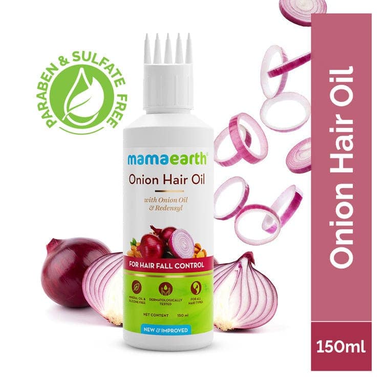 Mamaearth onion shampoo (250 ml) + Mamaearth onion hair oil (150 ml) + Mamaearth onion hair serum (100 ml) Pack of 3 view 3