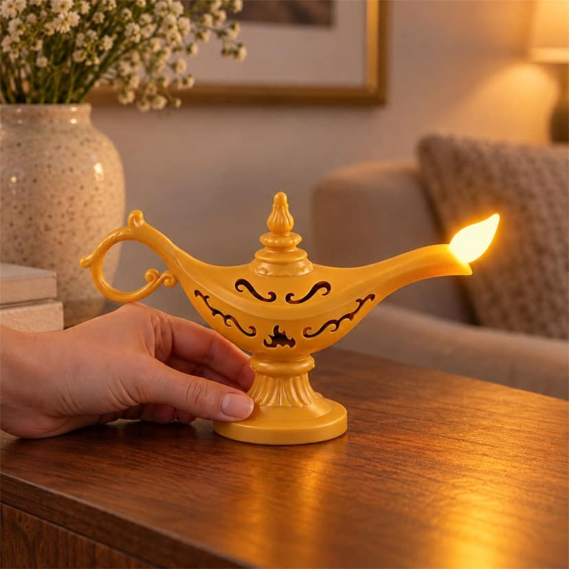 Decorative Magic Lamp LED Lights for Diwali and Home Table Decor (6 Pc Set) view 2