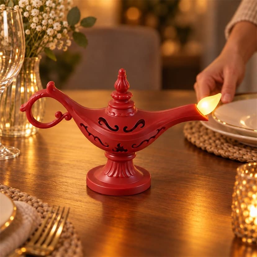Decorative Magic Lamp LED Lights for Diwali and Home Table Decor (6 Pc Set) view 3