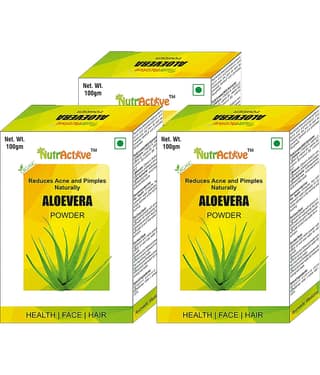 Nutractive Aloe Powder 100 Gm Pack of 3
