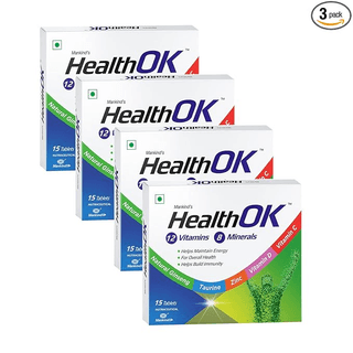Multi Vitamin and Mineral Health Supplement (for Energy and Overall Health with added Immunity) Tablets (Pack of 4)