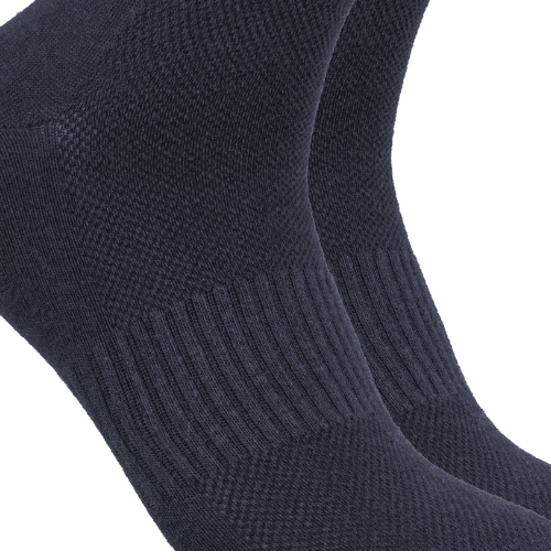 Vayu Lifestyle Bold Trio Nylon Cotton Ankle Socks – Unisex Daily Comfort | Black, Navy, Forest Green | Pack of 3 view 2
