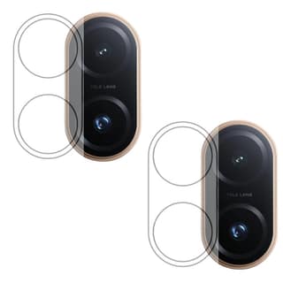 ISAAK Back Camera Lens Protector compatible for Vivo T4 Pro (Pack of 2)