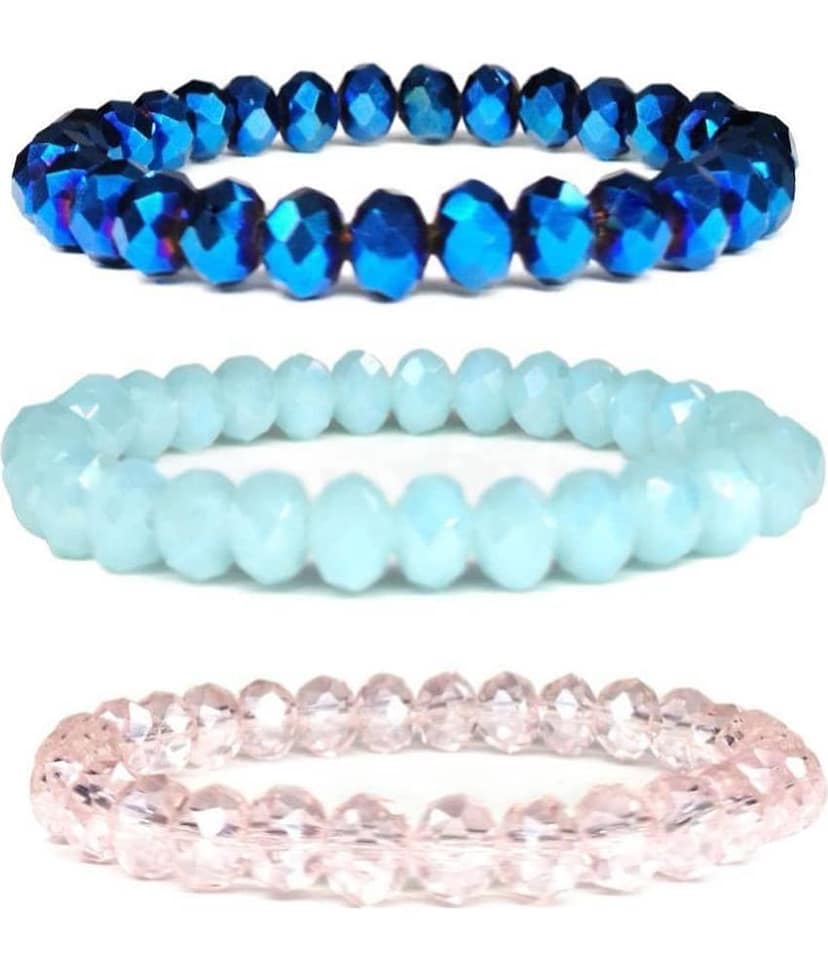 DAIVYA WELLNESS - Multicolor Bracelet ( Pack of 3 )