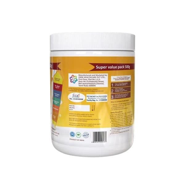 Pro360 Diabetic Nutritional Protein Drink Real Badam 500 Gms view 2