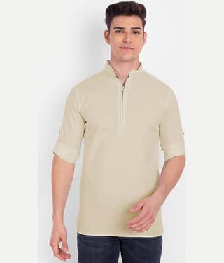 UNI VIBE - Blue Cotton Slim Fit Men's Casual Shirt ( Pack of 1 )