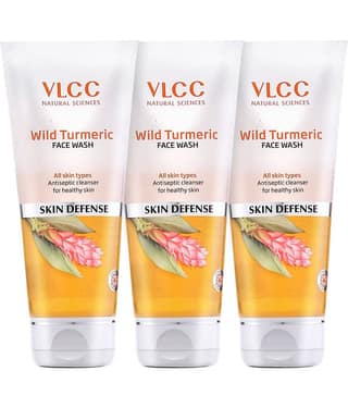 Vlcc Wild Turmeric Face Wash , 80Ml(Pack Of 3)