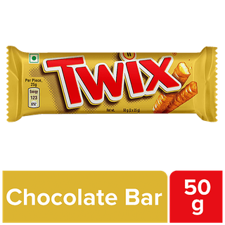 Twix Chocolates, 50 gm