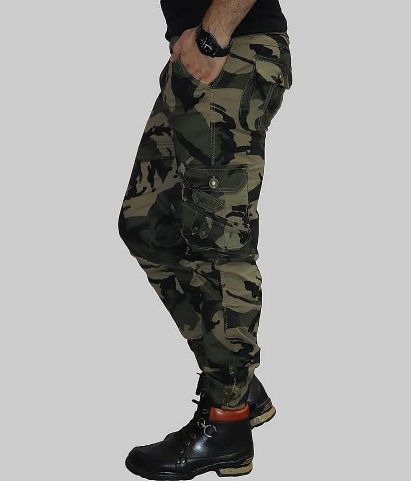 Urban Legends CREAM Regular Cargos ( Pack of 1 ) view 2