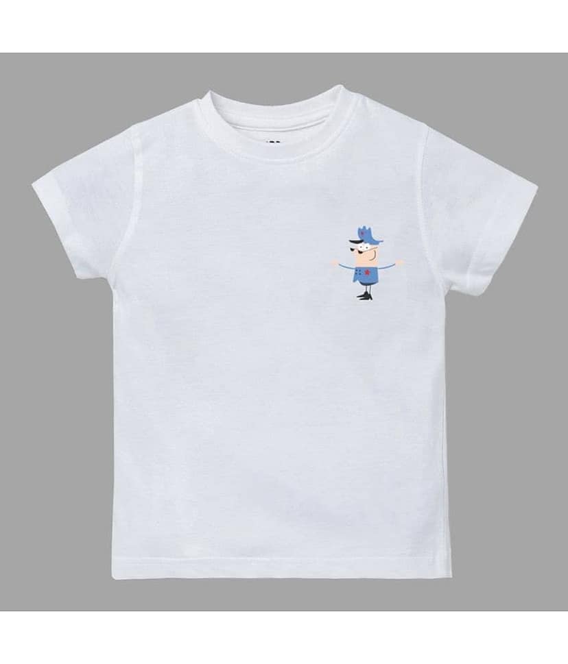 ETCHED DESIGN Pack of 1 Boys Cotton T-Shirt ( Multicolor ) view 4