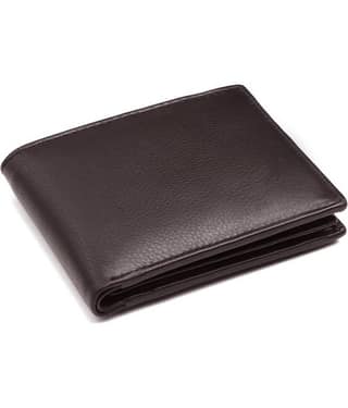 HIDEFLIX 100% Leather Printed Men's Regular Wallet With 7 Slots For Card ( Brown , Pack of 1 )