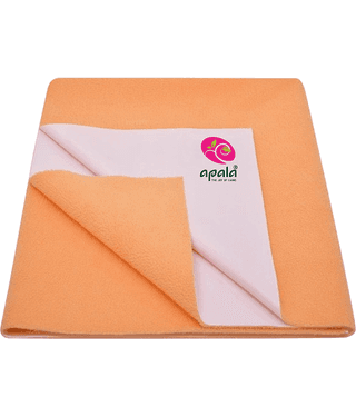 Apala Purple Laminated Bed Protector Sheet ( Pack of 1 )